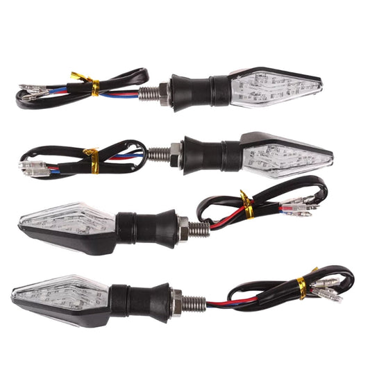SWETRACE Rectangular Motorcycle Driving Lights Blue 4Pcs 4.1*1.1*0.9In For Vehicle Use Black V1189-LWWAL-20260327-03355