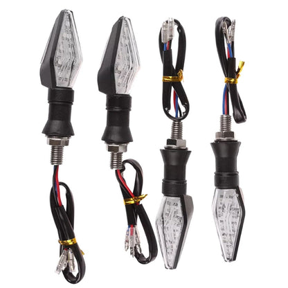 SWETRACE Rectangular Motorcycle Driving Lights Blue 4Pcs 4.1*1.1*0.9In For Vehicle Use Black V1189-LWWAL-20260327-03355