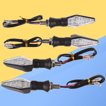 SWETRACE Rectangular Motorcycle Driving Lights Blue 4Pcs 4.1*1.1*0.9In For Vehicle Use Black V1189-LWWAL-20260327-03355