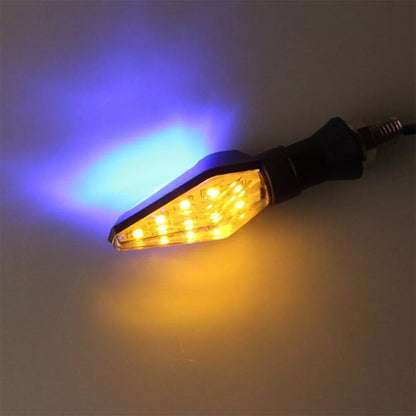 SWETRACE Rectangular Motorcycle Driving Lights Blue 4Pcs 4.1*1.1*0.9In For Vehicle Use Black V1189-LWWAL-20260327-03355