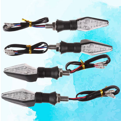 SWETRACE Rectangular Motorcycle Driving Lights Blue 4Pcs 4.1*1.1*0.9In For Vehicle Use Black V1189-LWWAL-20260327-03355