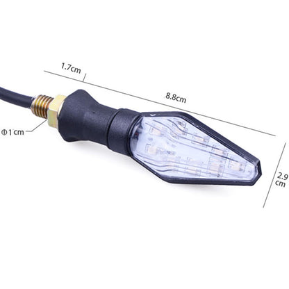 SWETRACE Rectangular Motorcycle Driving Lights Blue 4Pcs 4.1*1.1*0.9In For Vehicle Use Black V1189-LWWAL-20260327-03355