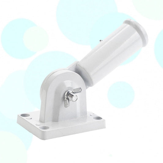 Worgeous Flag Pole Accessories Universal Holder Wall Mount Poles Bridegroom White V1189-LWWAL-20260327-03357