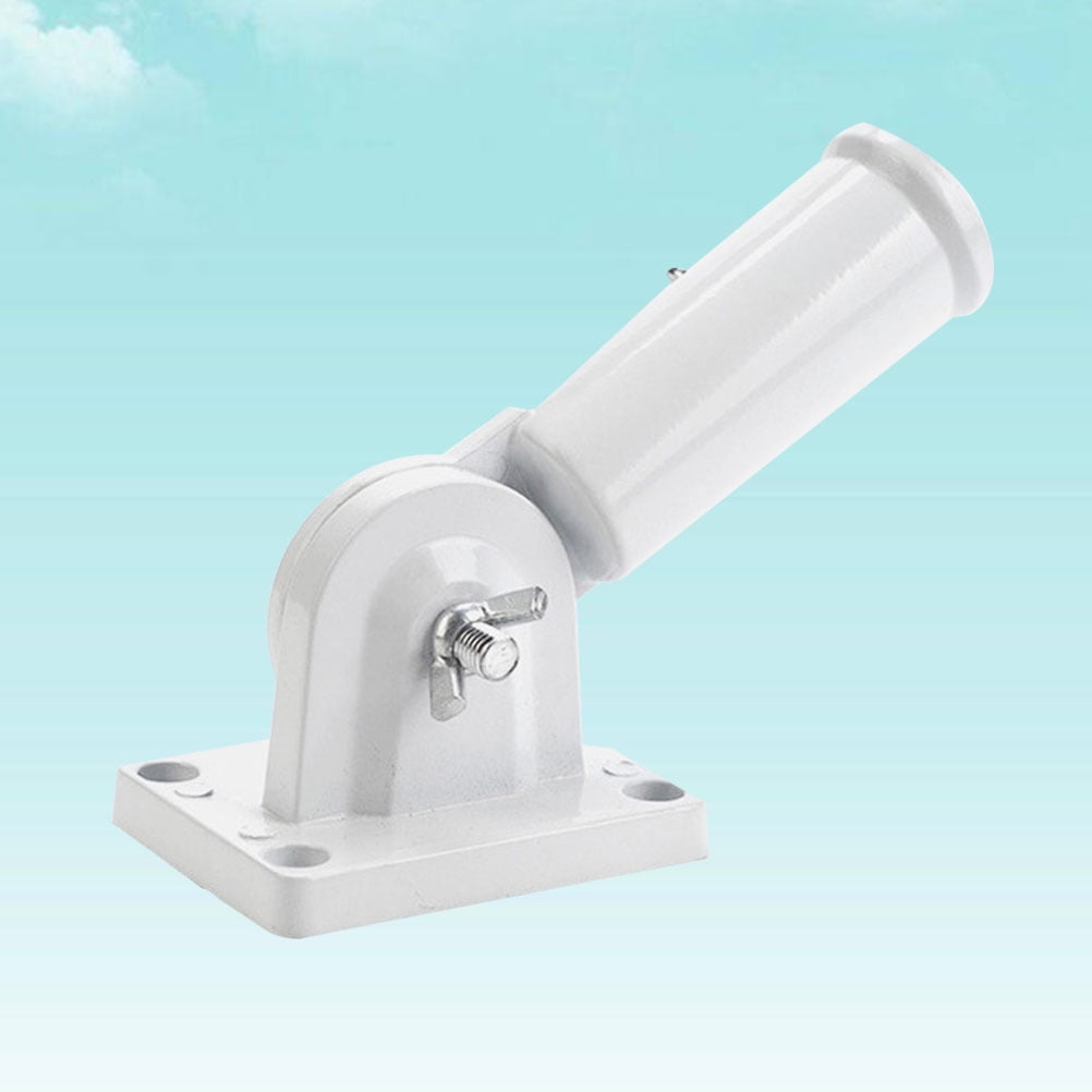 Worgeous Flag Pole Accessories Universal Holder Wall Mount Poles Bridegroom White V1189-LWWAL-20260327-03357