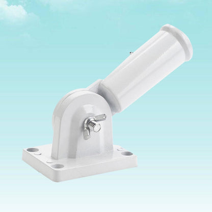Worgeous Flag Pole Accessories Universal Holder Wall Mount Poles Bridegroom White V1189-LWWAL-20260327-03357