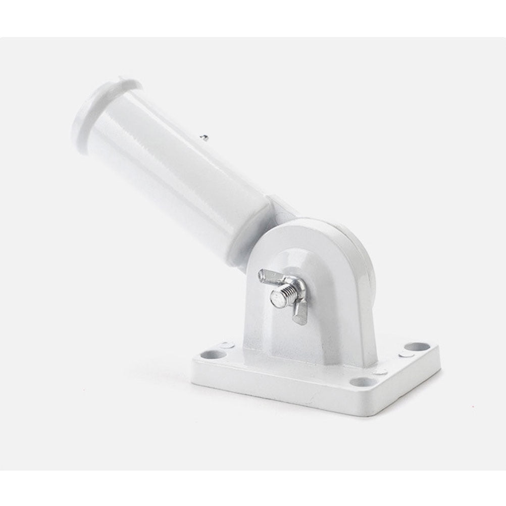 Worgeous Flag Pole Accessories Universal Holder Wall Mount Poles Bridegroom White V1189-LWWAL-20260327-03357