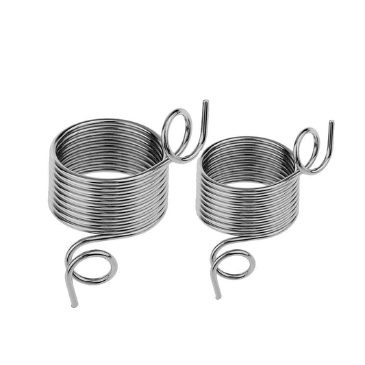 Ortofally 2 Pcs DIY Yarn Strand Guide Metal Yarn Threader Finger Ring Wool Thread Thimble Knitting Sewing V1189-LWWAL-20260327-03365