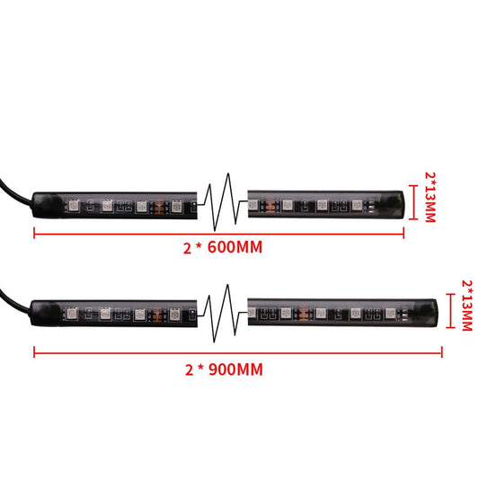 Worgeous Seven Color Acoustic Control Car Chassis Light Vehcicle Atmosphere Lamp Decorative Lamp (60x90cm) V1189-LWWAL-20260327-03368