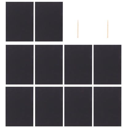 Ortofally 2 Pack of 10pcs Scratch Paper Scratching Drawing Paper Black Scratch Crafts Notes Boards Scratch V1189-LWWAL-20260327-03372