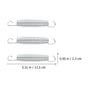 Worgeous 10 Pcs Trampoline Spring Parts Trampolines Rebounder Fitness Silver V1189-LWWAL-20260327-03374