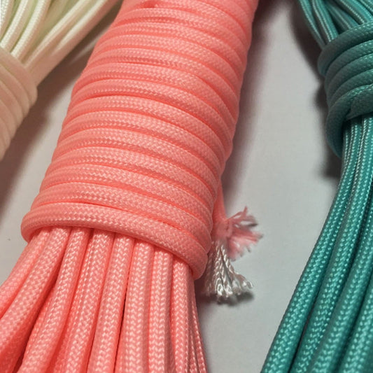 Worgeous 5pcs Outdoor 1 Meter Night Nine-core Umbrella Ropes Parachute Cord Glowing in the Dark V1189-LWWAL-20260327-03380