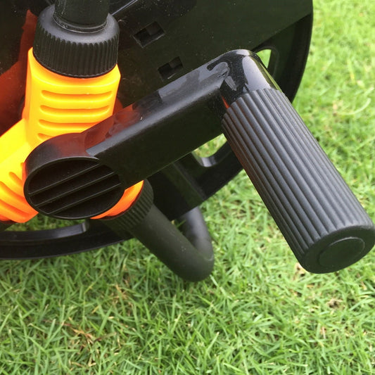 SWETRACE Garden Water Hose Reel Hose Reel Black Stainless Steel 1Pcs V1189-LWWAL-20260327-03383