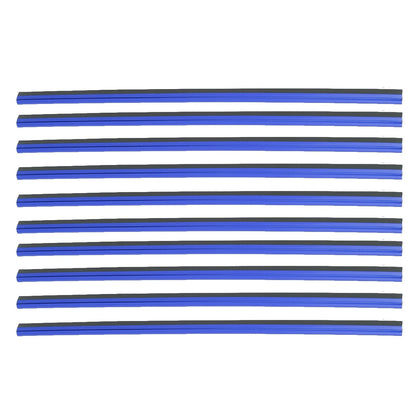 Worgeous 10 Pcs Auto Accessories Interior Car Vent Decoration Strip Blue V1189-LWWAL-20260327-03384
