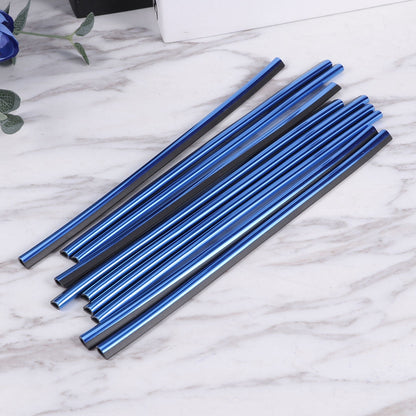 Worgeous 10 Pcs Auto Accessories Interior Car Vent Decoration Strip Blue V1189-LWWAL-20260327-03384