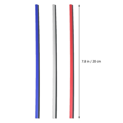 Worgeous 10 Pcs Auto Accessories Interior Car Vent Decoration Strip Blue V1189-LWWAL-20260327-03384