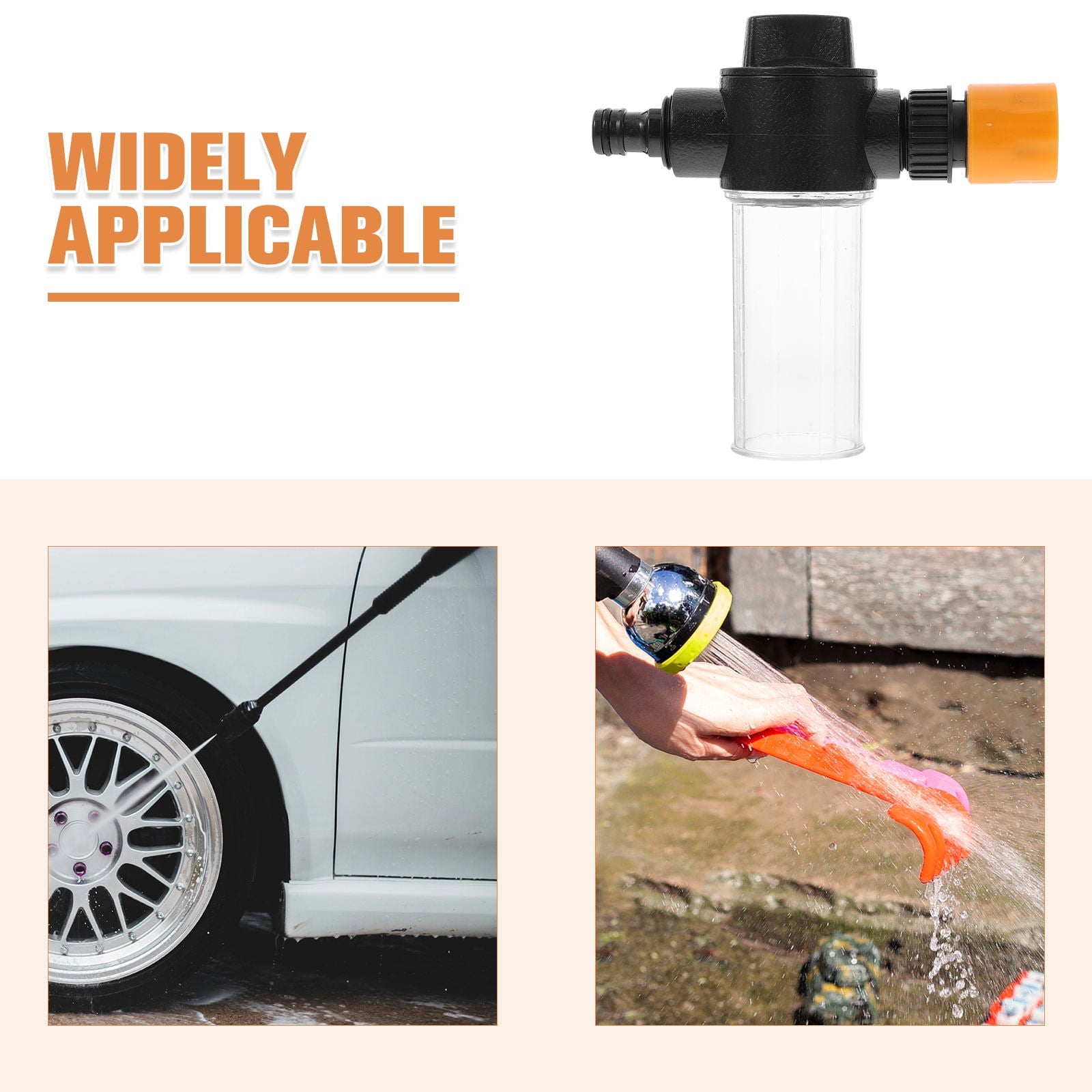 Worgeous Kit Pressure Washer Foam Garden Hose Nozzle Sprayer Water V1189-LWWAL-20260327-03385