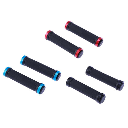 Worgeous Mountain Bike Double Lock Aluminum Alloy Handlebar Grips Antiskid Set Red V1189-LWWAL-20260327-03386