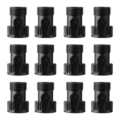 Worgeous Garden Hose Shut Off Valve 3/4 Inch ABS Black for Durable Use and Easy Installation V1189-LWWAL-20260327-03389