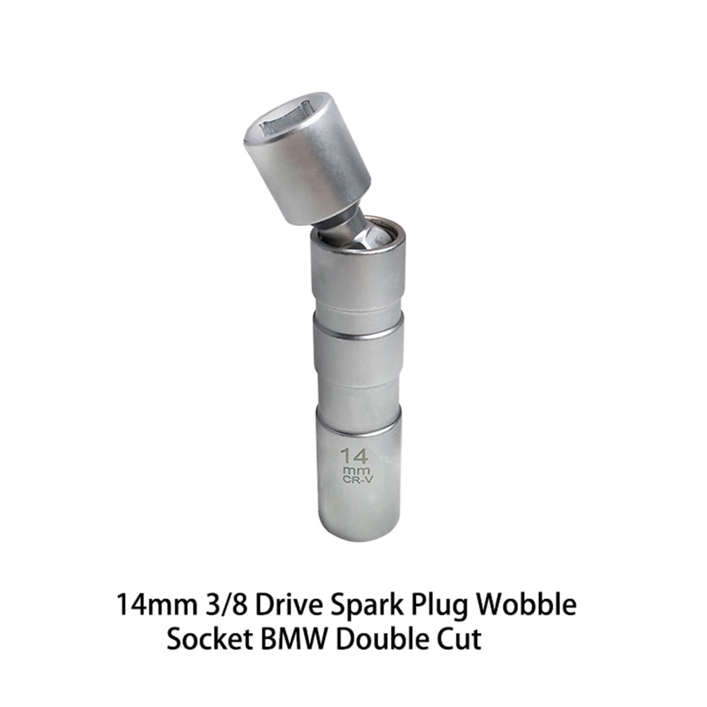 Worgeous Magnetic 12 Angle Spark Plug Sleeve for Car with 14mm 3/8 Drive Suitable for Spark Plugs Removal V1189-LWWAL-20260327-03403