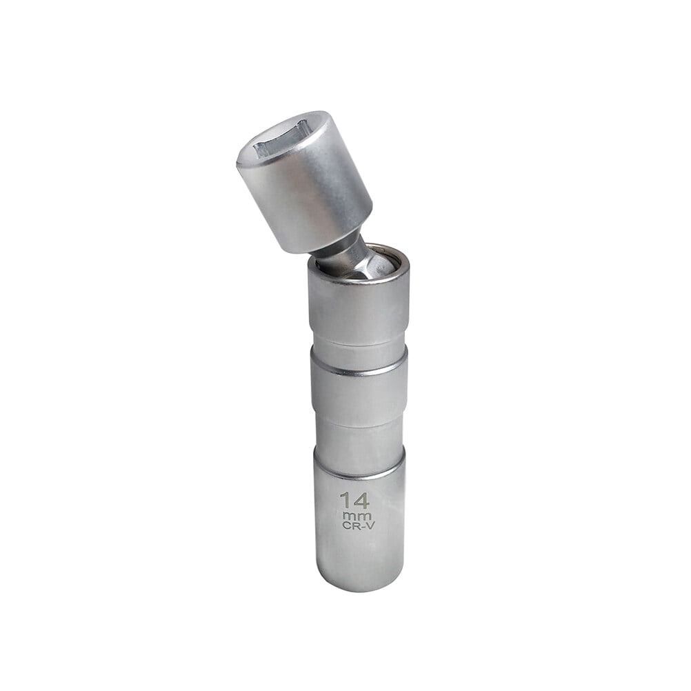 Worgeous Magnetic 12 Angle Spark Plug Sleeve for Car with 14mm 3/8 Drive Suitable for Spark Plugs Removal V1189-LWWAL-20260327-03403