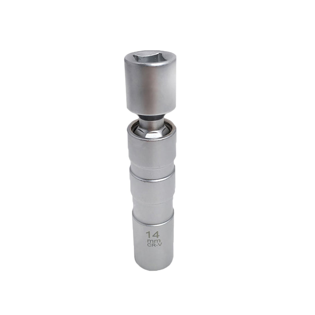 Worgeous Magnetic 12 Angle Spark Plug Sleeve for Car with 14mm 3/8 Drive Suitable for Spark Plugs Removal V1189-LWWAL-20260327-03403