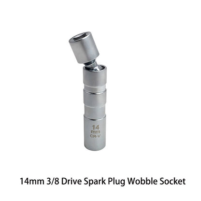 Worgeous Magnetic 12 Angle Spark Plug Sleeve for Car with 14mm 3/8 Drive Suitable for Spark Plugs Removal V1189-LWWAL-20260327-03403