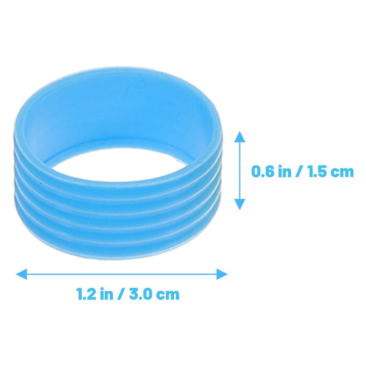 Worgeous Tennis Racket Grip Bands with Absorbent Sweatbands for Comfortable Handle 5PCS Assorted Color Fits V1189-LWWAL-20260327-03406