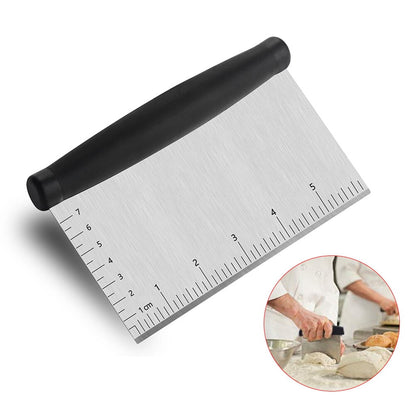 Worgeous 3PCS Stainless Steel Pastry Cutter Dough BBQ Brush Set for Kitchen Home Restaurant V1189-LWWAL-20260327-03409