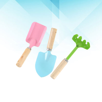 SWETRACE kids digging set Garden Tools Set Iron 3Pcs for Gardening Tools V1189-LWWAL-20260327-03410