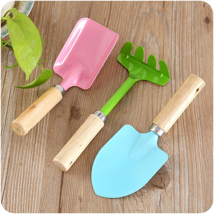 SWETRACE kids digging set Garden Tools Set Iron 3Pcs for Gardening Tools V1189-LWWAL-20260327-03410