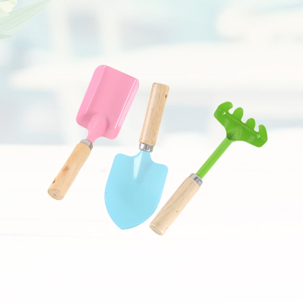 SWETRACE kids digging set Garden Tools Set Iron 3Pcs for Gardening Tools V1189-LWWAL-20260327-03410