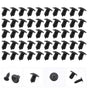 Worgeous 100 Pieces Kick Plate Trim Retainer Car Trunk Fastener Push Pin Rivet Supply V1189-LWWAL-20260327-03415