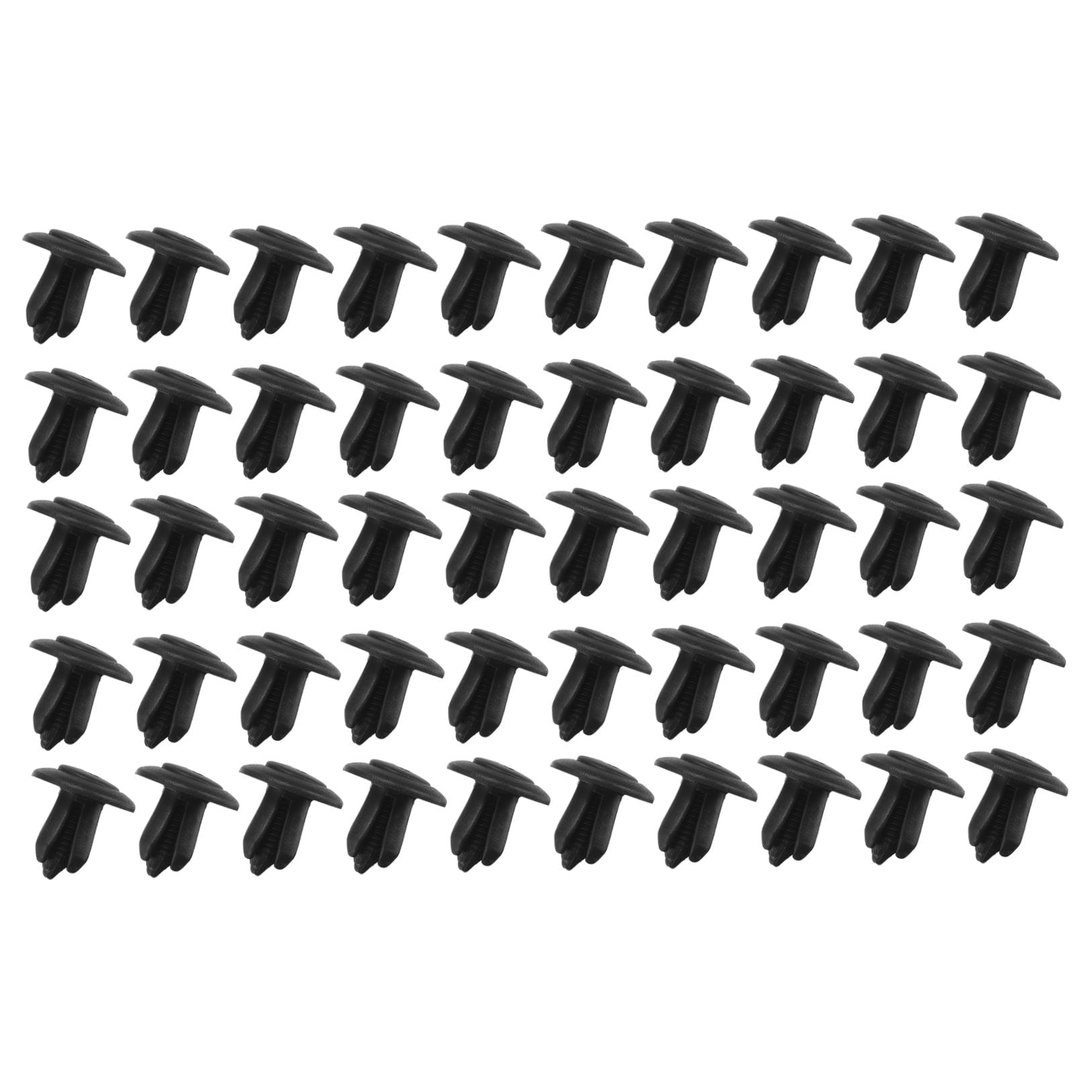 Worgeous 100 Pieces Kick Plate Trim Retainer Car Trunk Fastener Push Pin Rivet Supply V1189-LWWAL-20260327-03415