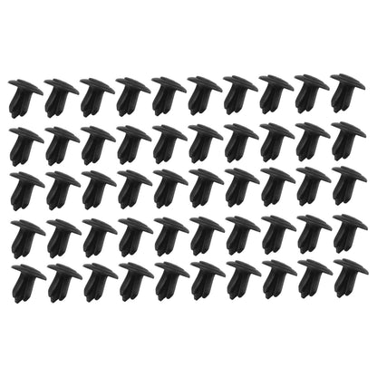Worgeous 100 Pieces Kick Plate Trim Retainer Car Trunk Fastener Push Pin Rivet Supply V1189-LWWAL-20260327-03415
