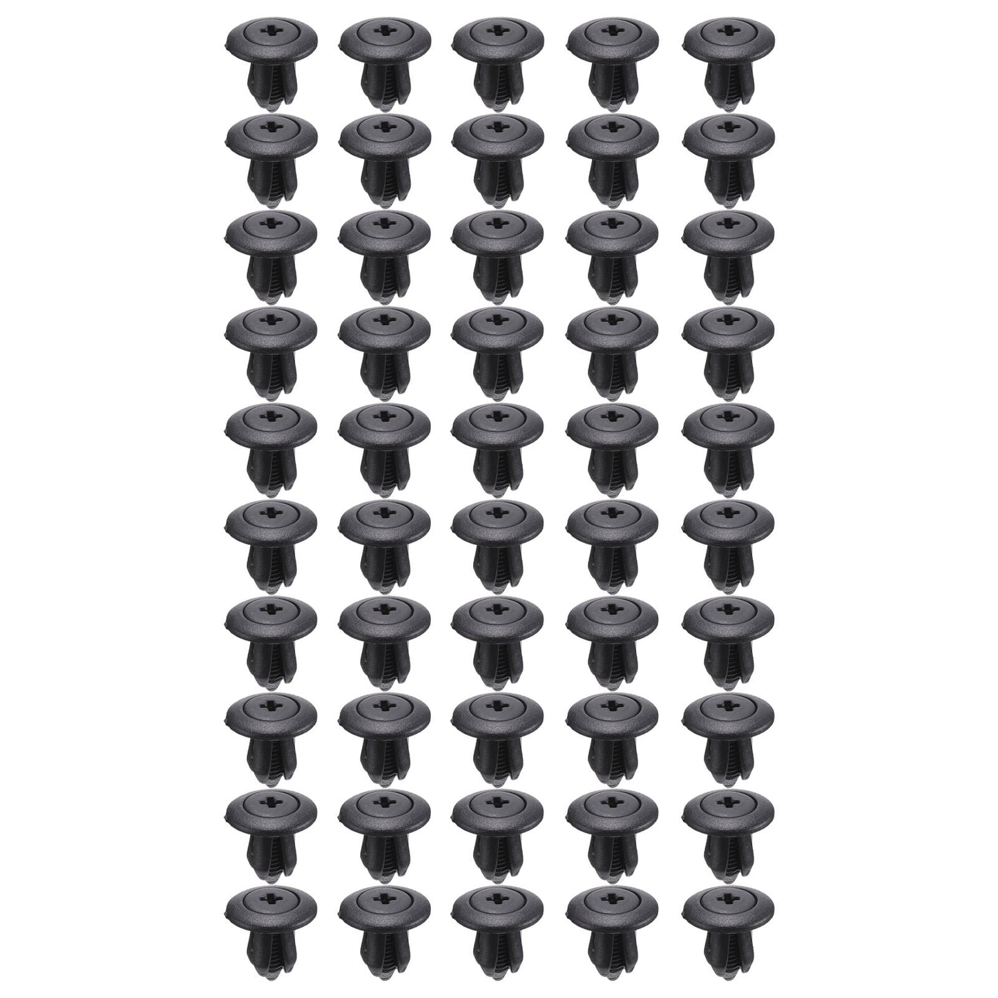Worgeous 100 Pieces Kick Plate Trim Retainer Car Trunk Fastener Push Pin Rivet Supply V1189-LWWAL-20260327-03415