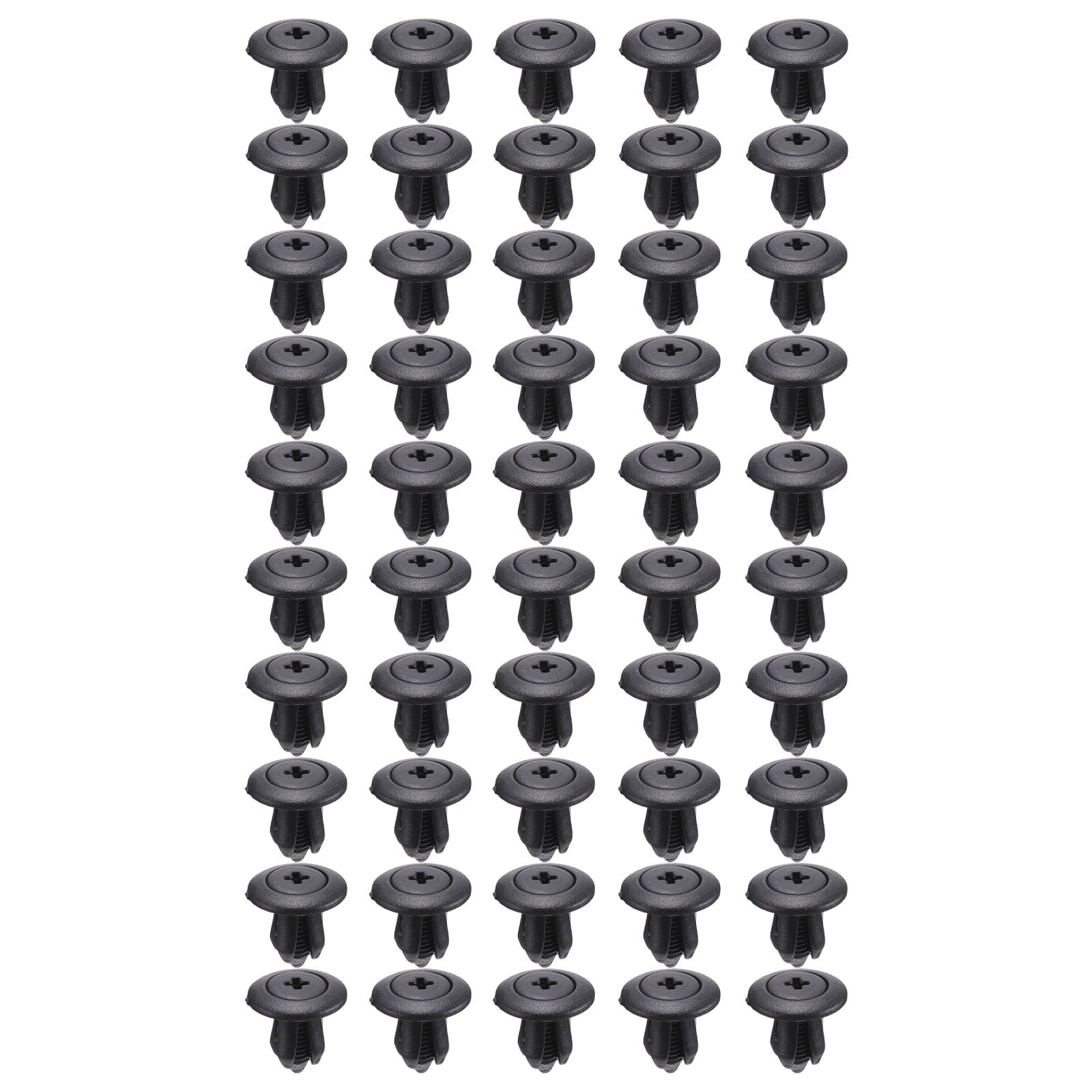 Worgeous 100 Pieces Kick Plate Trim Retainer Car Trunk Fastener Push Pin Rivet Supply V1189-LWWAL-20260327-03415