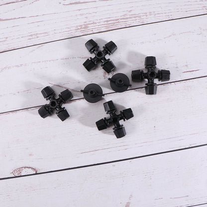 Worgeous Drip Irrigation Nozzle for Garden Use Black Plastic 20 Pieces Miniature Sprinklers V1189-LWWAL-20260327-03424