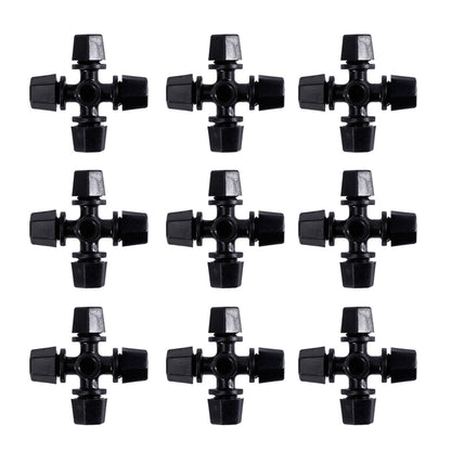 Worgeous Drip Irrigation Nozzle for Garden Use Black Plastic 20 Pieces Miniature Sprinklers V1189-LWWAL-20260327-03424