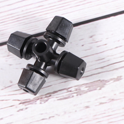 Worgeous Drip Irrigation Nozzle for Garden Use Black Plastic 20 Pieces Miniature Sprinklers V1189-LWWAL-20260327-03424