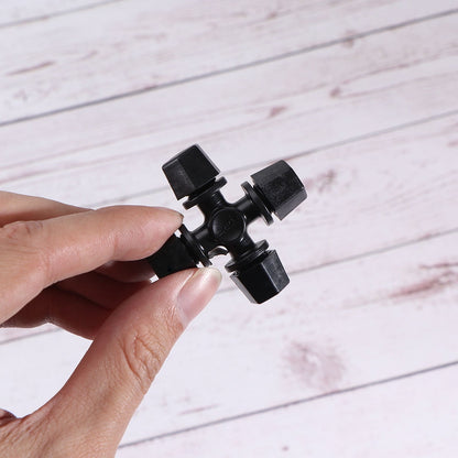Worgeous Drip Irrigation Nozzle for Garden Use Black Plastic 20 Pieces Miniature Sprinklers V1189-LWWAL-20260327-03424