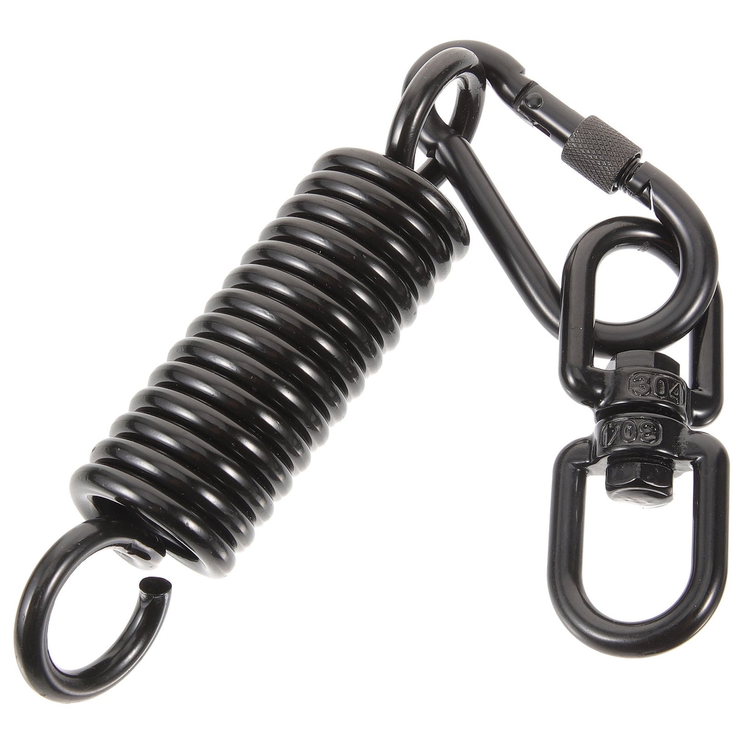 SWETRACE Porch Swing Springs Heavy Duty Black 1 Set 5.9x1.2in V1189-LWWAL-20260327-03429