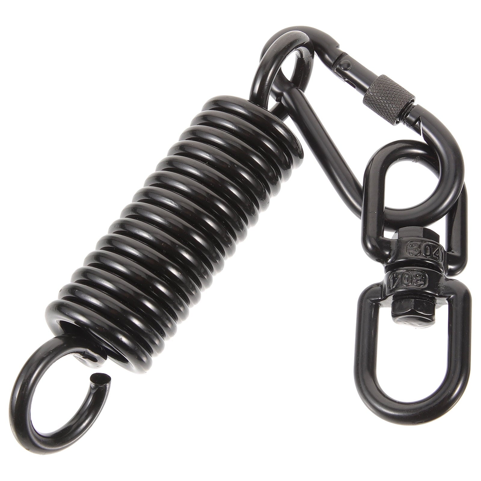 SWETRACE Porch Swing Springs Heavy Duty Black 1 Set 5.9x1.2in V1189-LWWAL-20260327-03429