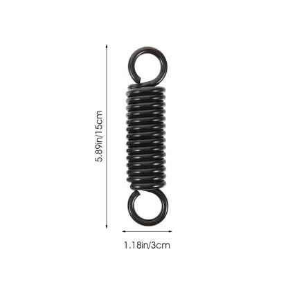 SWETRACE Porch Swing Springs Heavy Duty Black 1 Set 5.9x1.2in V1189-LWWAL-20260327-03429
