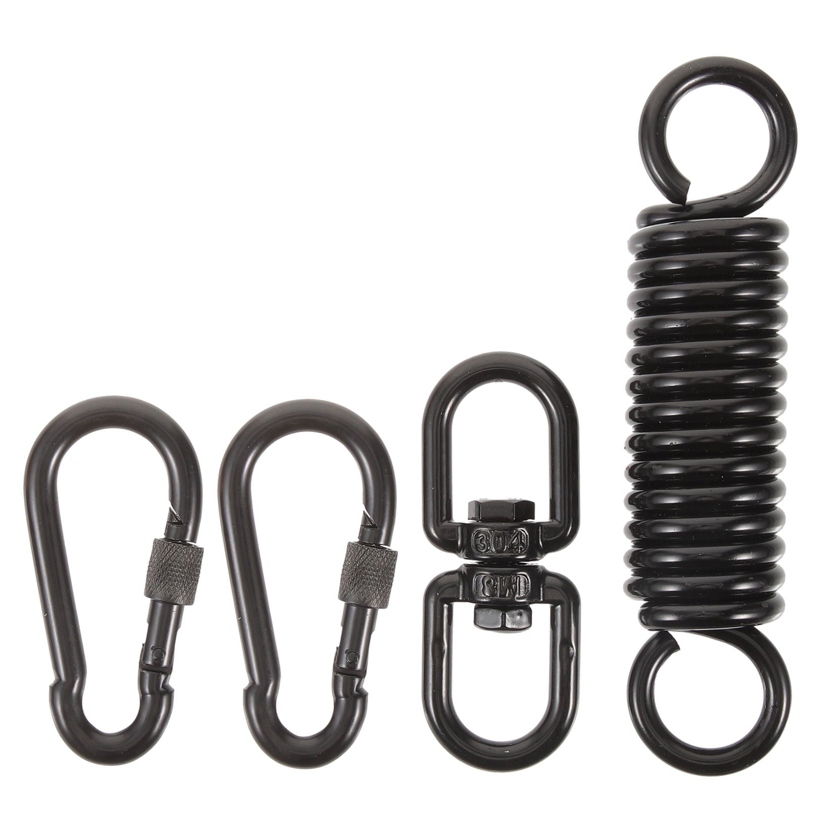 SWETRACE Porch Swing Springs Heavy Duty Black 1 Set 5.9x1.2in V1189-LWWAL-20260327-03429
