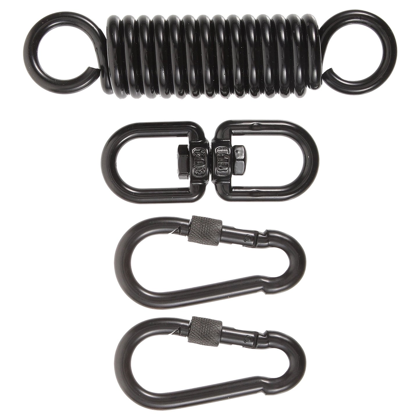 SWETRACE Porch Swing Springs Heavy Duty Black 1 Set 5.9x1.2in V1189-LWWAL-20260327-03429