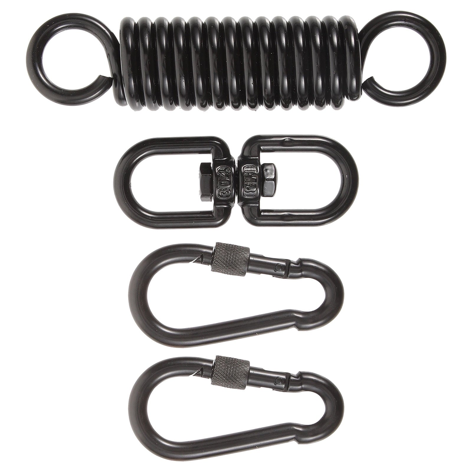 SWETRACE Porch Swing Springs Heavy Duty Black 1 Set 5.9x1.2in V1189-LWWAL-20260327-03429