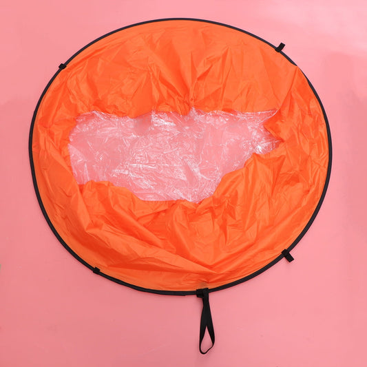 Worgeous Portable PVC Canoe Wind Paddle for Kayak Use Orange Color Sturdy and Durable 1PC V1189-LWWAL-20260327-03430