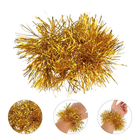 Worgeous Golden Cheerleading Pom Poms Plastic Durable with Wristband for Sports Events and Dance Parties V1189-LWWAL-20260327-03433