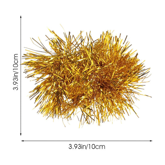 Worgeous Golden Cheerleading Pom Poms Plastic Durable with Wristband for Sports Events and Dance Parties V1189-LWWAL-20260327-03433