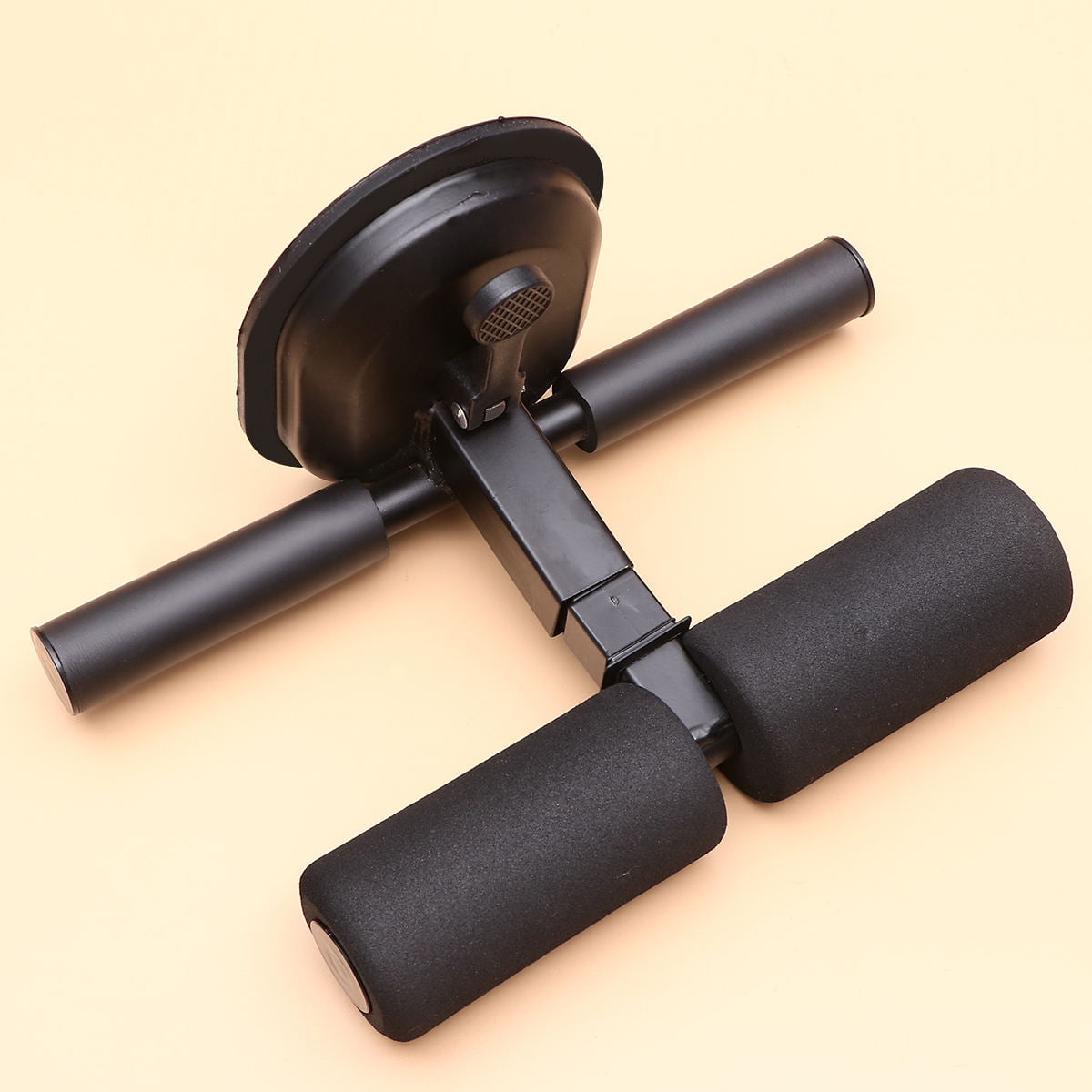 SWETRACE Abdominal Muscle Trainer Sit Up Tool Steel Black for Home Workout 1Pack V1189-LWWAL-20260327-03436